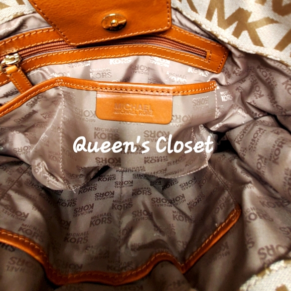 MICHAEL Michael Kors | Large Gansevoort Tote in Signature Monogram Jacquard - Picture 11 of 12